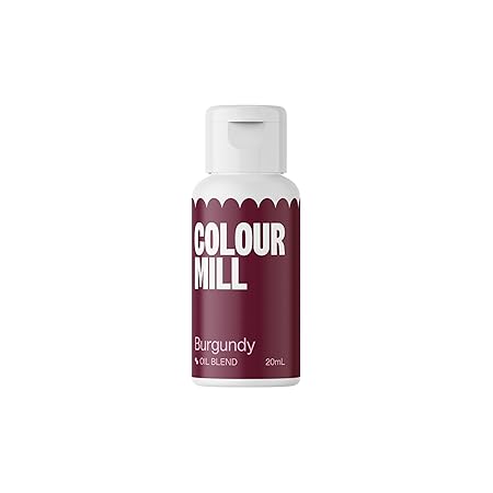 Colour Mill Oil-Based Food Coloring, 20 Milliliters (Burgundy)