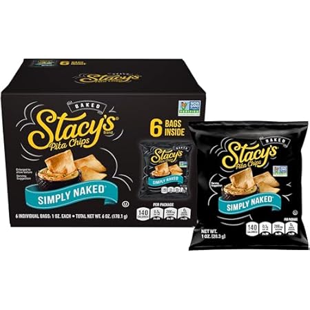 Stacy's Pita Chips, Simply Naked, 6 Count