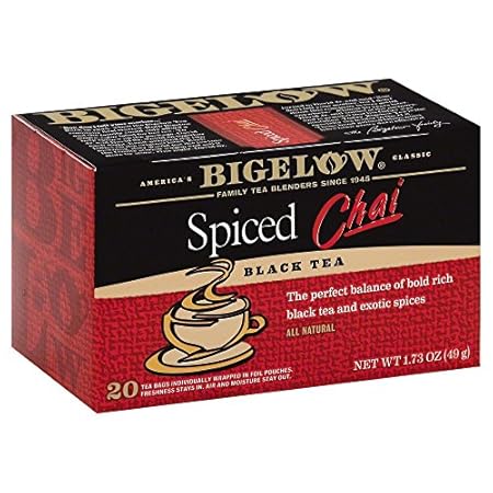Bigelow Tea Chai Spiced 20bg - 3 PACK