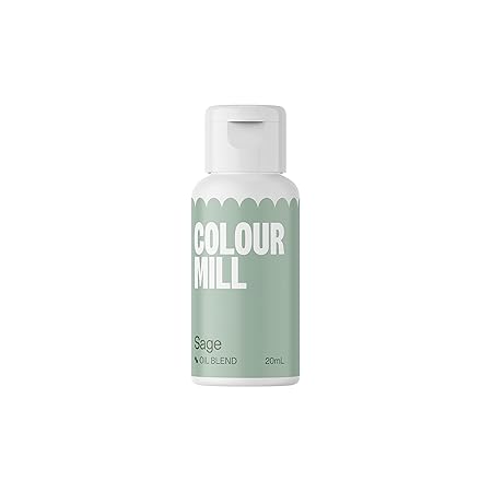 Colour Mill Oil-Based Food Coloring, 20 Milliliters Sage