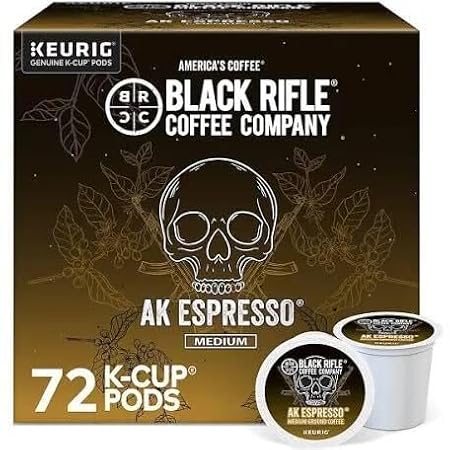 Black Rifle Coffee Company AK-47 Expresso, 72 Count