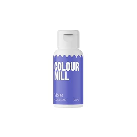 Colour Mill Oil-Based Food Coloring, 20 Milliliters Violet