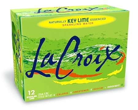 LA CROIX WTR SPARK KEY LM 12PK 12Z 144 FO