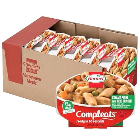 HORMEL COMPLEATS Italian Chicken & Penne, 9oz, 6-Pack