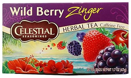 Celestial Seasonings Wild Berry Zinger Tea Bags - 20 ct