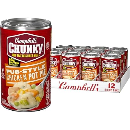 Campbell's Chunky Pub-Style Chicken Pot Pie Soup (12 pack)