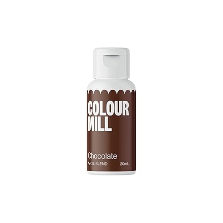 Colour Mill Oil-Based Food Coloring, 20 Milliliters (Chocolate)