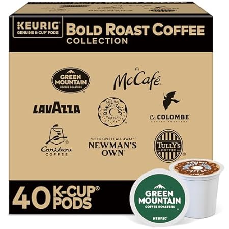 Keurig® Bold Roast Coffee Collection Variety Pack, Keurig Single Serve K-Cup Pods, 40ct