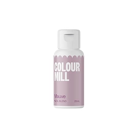 Colour Mill Oil-Based Food Coloring, 20 Milliliters Mauve (0.68 Fl Oz)