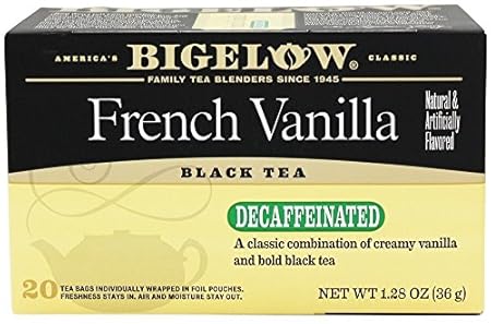 Bigelow Decaf French Vanilla Tea Bags, 20 ct
