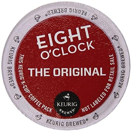 Eight O'Clock Original Keurig Brewed Medium Roast Coffee K-Cup Packs - 12 CT
