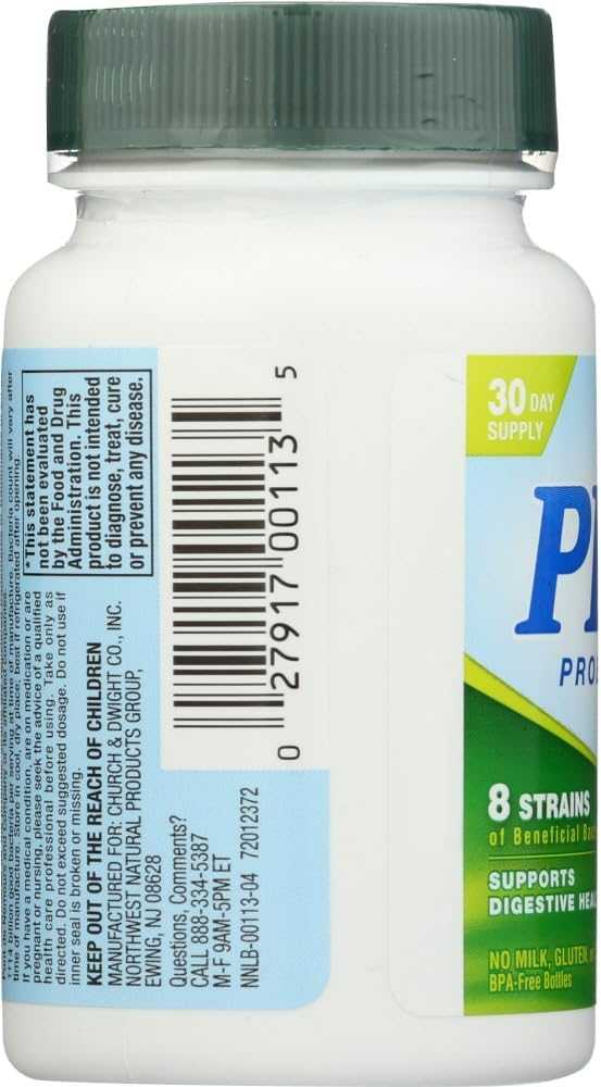 NUTRITION NOW: PB8 Original Formula, 60 Pro-Biotic Capsules| Digestive