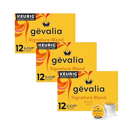 Gevalia Signature Blend Mild Roast K-Cup® Coffee Pods, 10 CT (Pack of 3)
