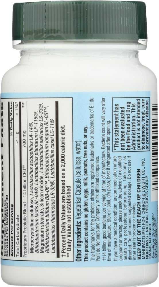 NUTRITION NOW: PB8 Original Formula, 60 Pro-Biotic Capsules| Digestive