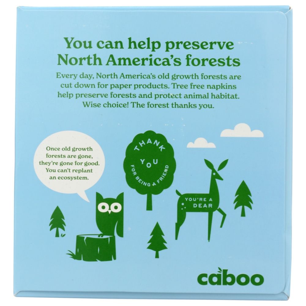 CABOO: 1-Ply Table Napkins 250 Sheets, 1 Pack