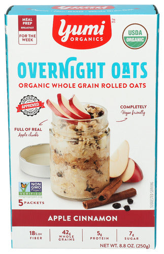 YUMI OATS APPLE CINNAMON ON - 8.8 OZ
