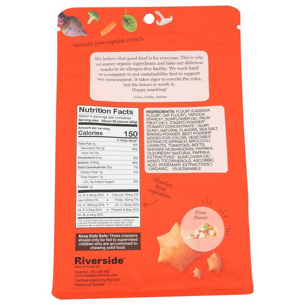 MADEGOOD: Cracker Pizza Org, 4.25 oz