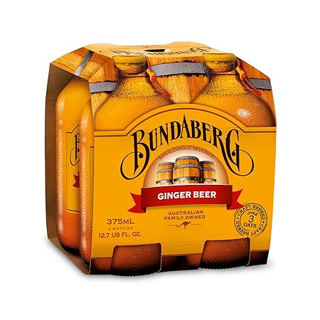 Bundaberg Ginger Beer, 12.7 Fl Oz (pack of 4)
