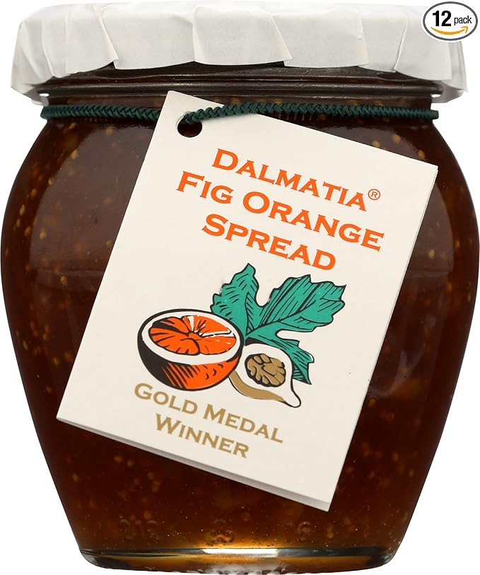 DALMATIA: Fig Orange Spread, 8.5 oz
