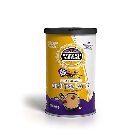 Oregon Chai Original Dry Chai Latte Mix, 10 Ounces (Pack of 1), Packaging may vary