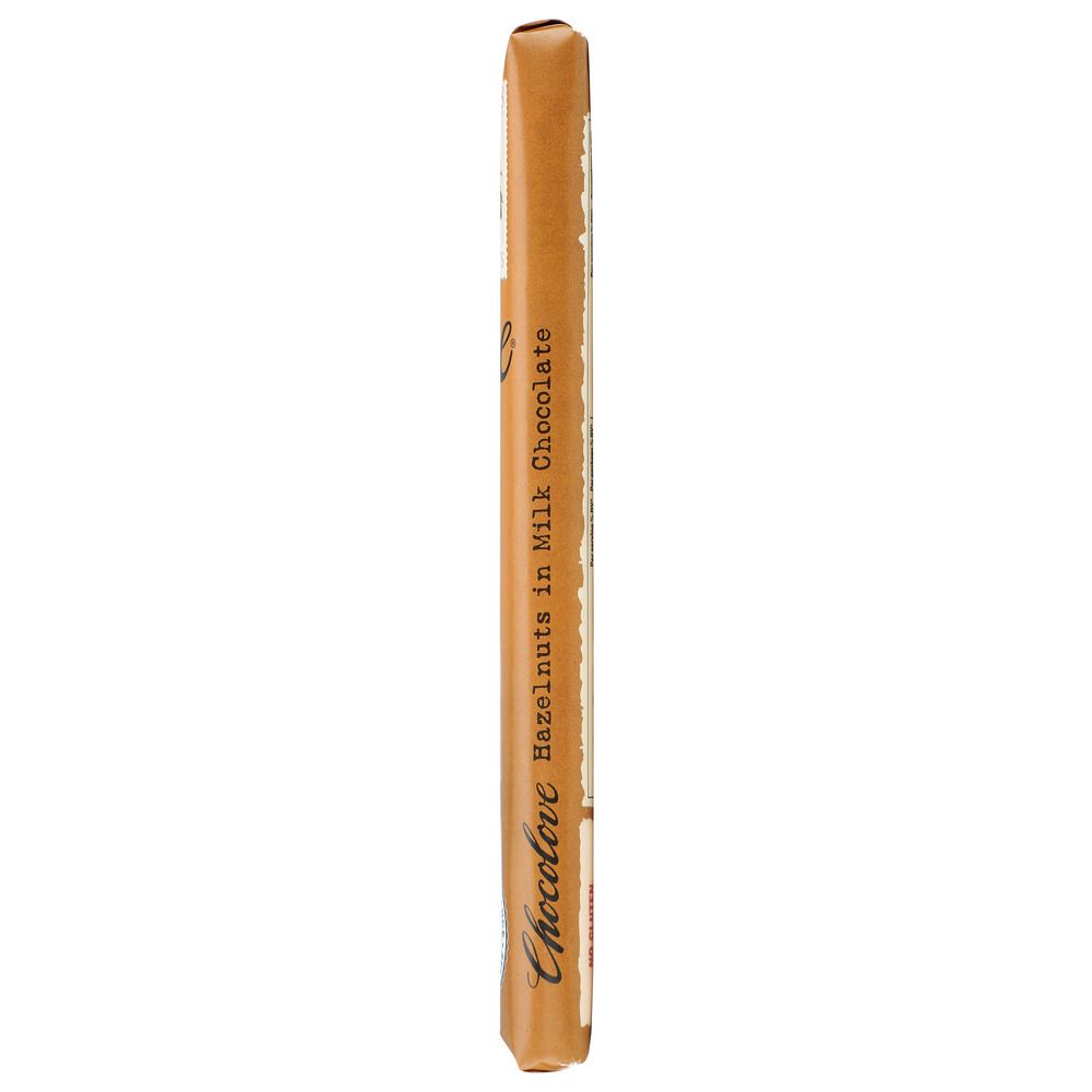 CHOCOLOVE: Hazelnuts In Milk Chocolate Bar, 3.2 oz