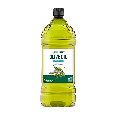 Amazon Grocery, Olive Oil, Light Flavor, 51 Fl Oz (Previously Amazon Fresh, Packaging May Vary)