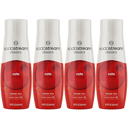 SodaStream Cola, 14.8 Fl Oz (Pack of 4)