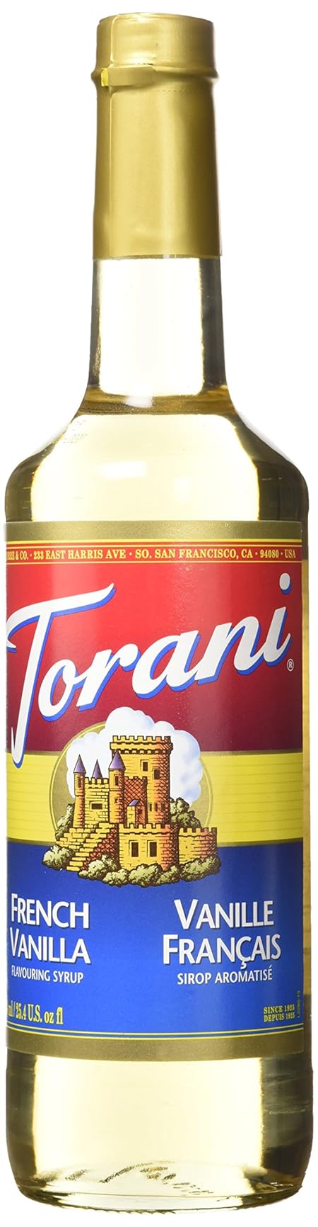 Torani Syrup, French Vanilla, 25 oz