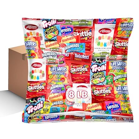 Assorted Candy Variety Pack - Individually Wrapped Party Candy Assortment - candy For Every Occasion! (128 Ounces)
