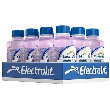 Electrolit, Electrolyte Beverage, Berry Bliss, 21 Fl Oz bottle (Pack of 12)