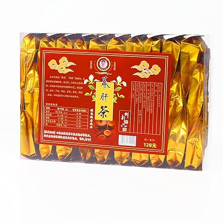 FullChea - Liver Detox Tea - 30 Teabags Herbalism Traditional Chinese Liver Cleanse Tea - Including Chrysanthemum, Jasmine, Mulberry Leaf, Momordica Grosvenor, Yine Abrus