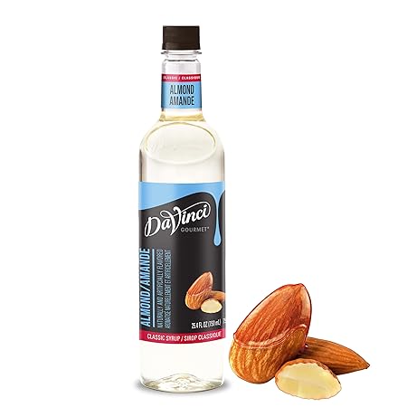 DaVinci Gourmet Classic Almond Syrup, 25.4 Fluid Ounces (Pack of 1)