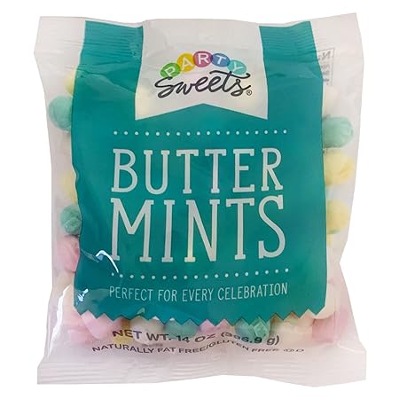 Party Sweets Assorted Pastel Buttermints, 14 Ounce, Appx. 100 pieces from Hospitality Mints