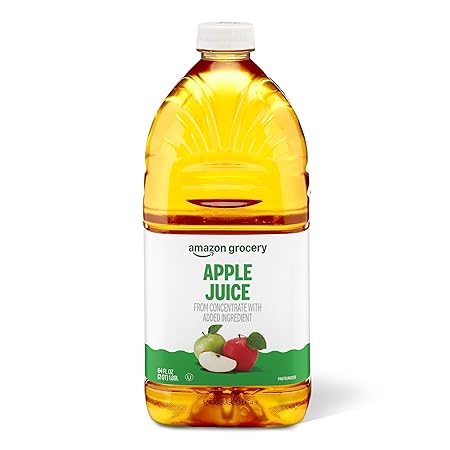 Amazon Grocery, Apple Juice, 64 Fl Oz (Previously Happy Belly, Packaging May Vary)