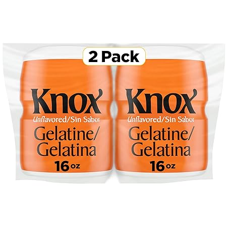 Knox Unflavored Gelatin, 2 Ct Pack, 16 Oz Canisters