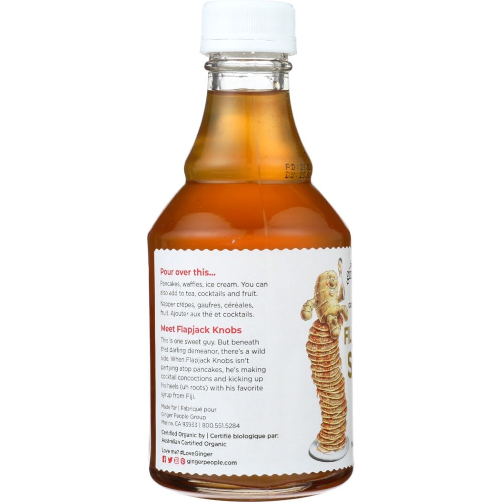 THE GINGER PEOPLE: Organic Ginger Syrup, 8 oz