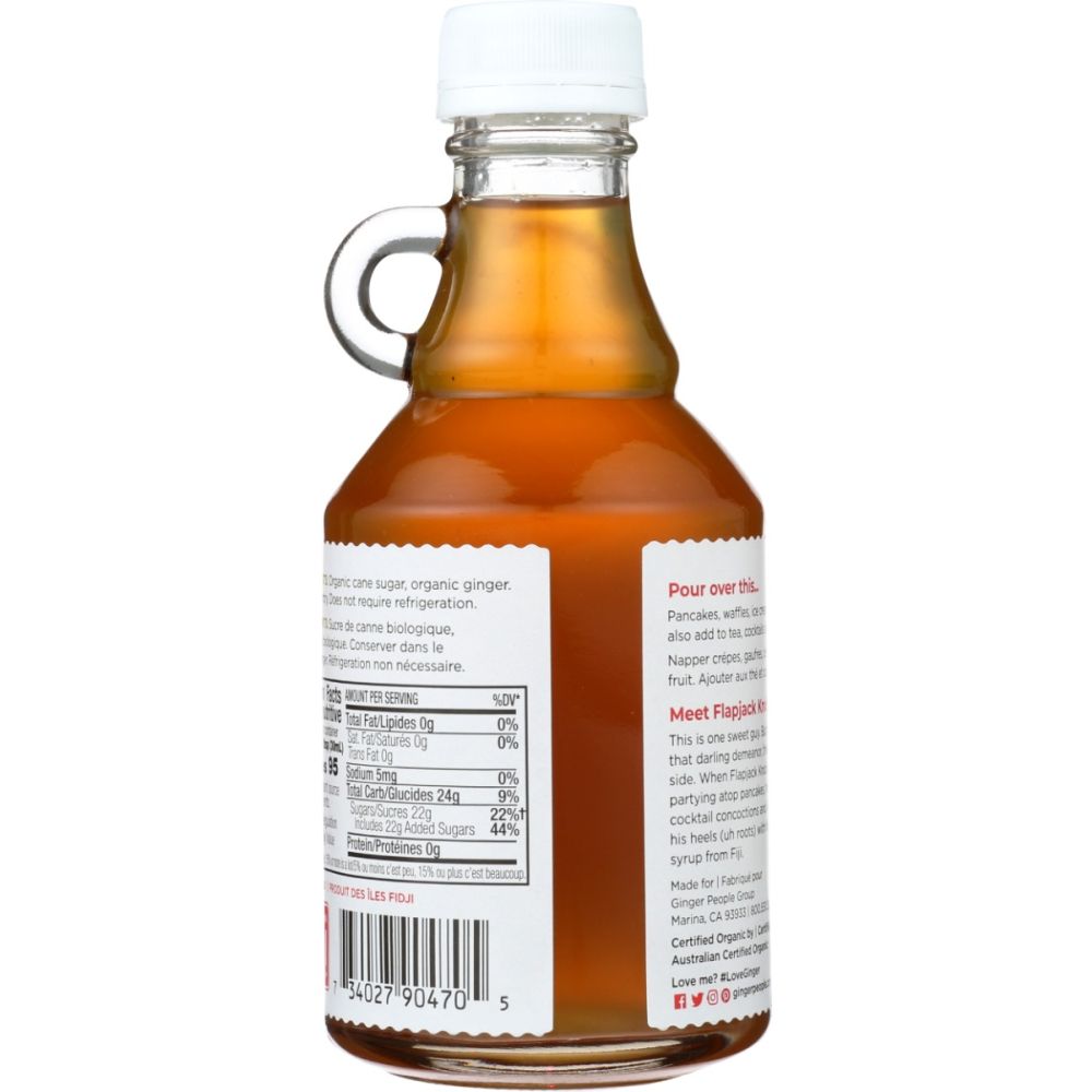 THE GINGER PEOPLE: Organic Ginger Syrup, 8 oz