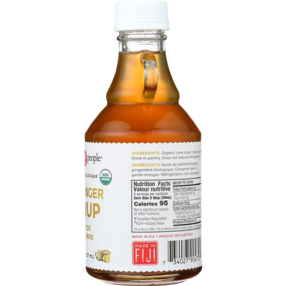 THE GINGER PEOPLE: Organic Ginger Syrup, 8 oz
