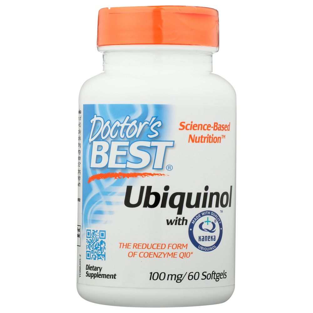 DOCTORS BEST Ubiquinol 100Mg -Optimal Support & Energy Production|60sg