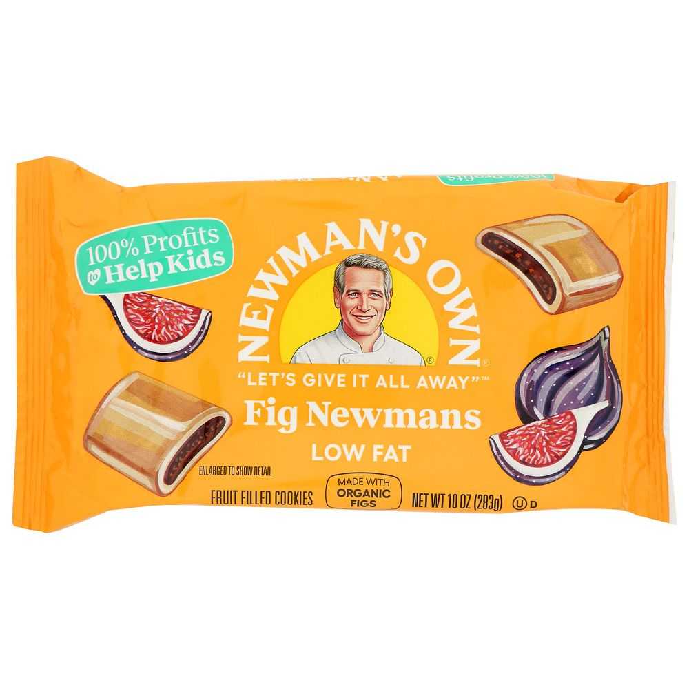 NEWMAN'S OWN ORGANIC: Low Fat Fig Newmans, 10 oz