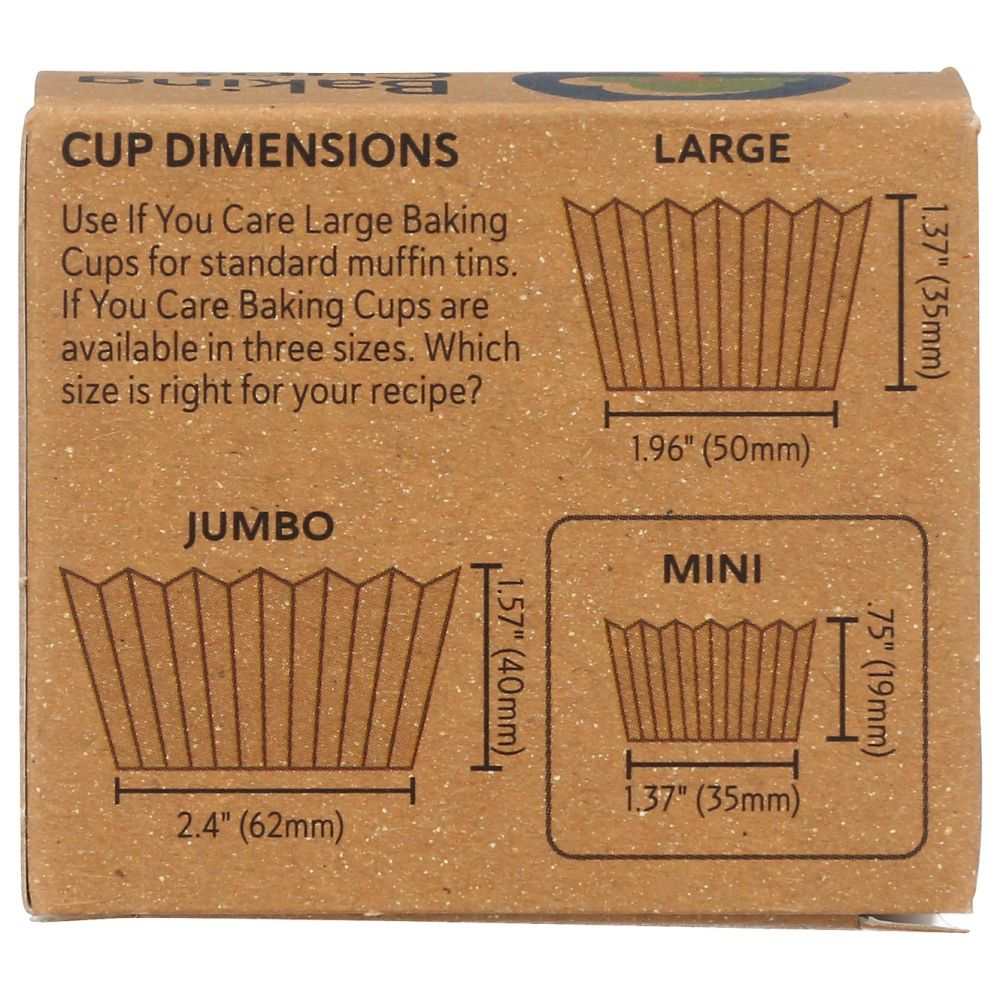 Mini Baking Cups - 90 Pack Eco-Friendly Unbleached Greaseproof Paper