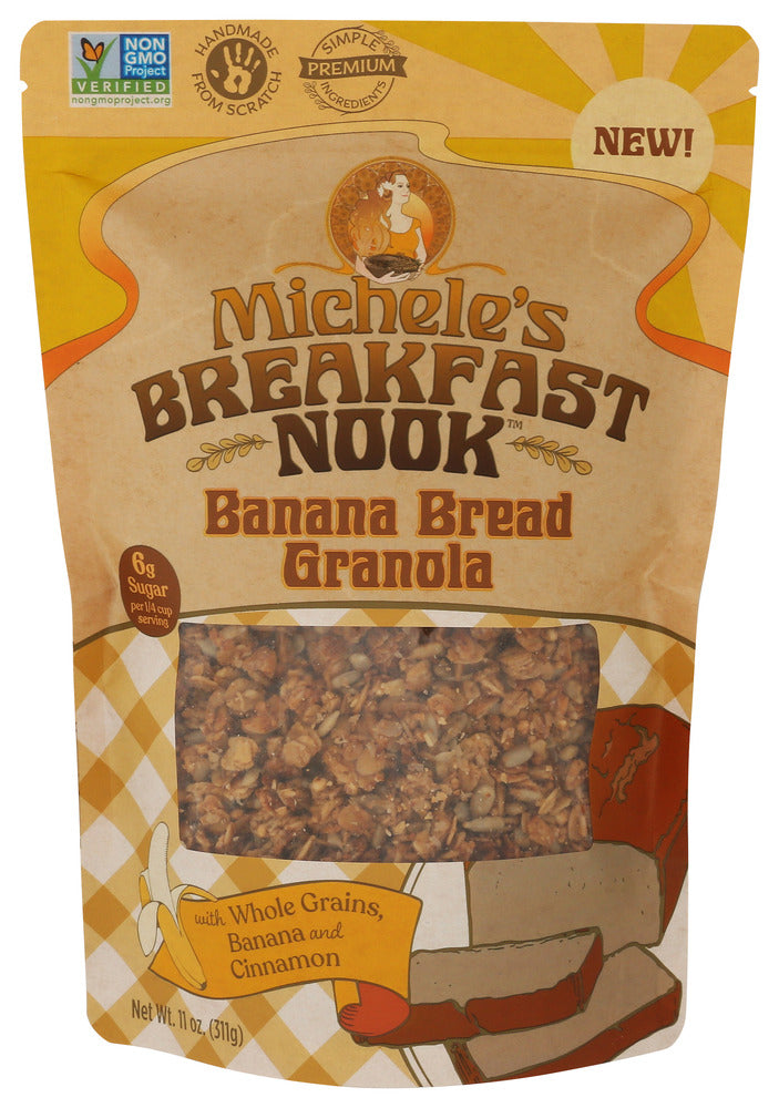 MICHELES GRANOLA GRANOLA BANANA BREAD - 11 OZ