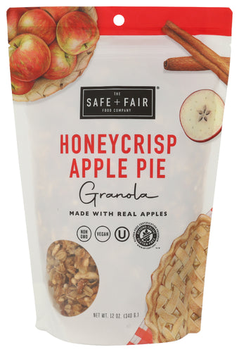 THE SAFE AND FAIR FOOD CO GRANOLA HONEYCRISP APPLE - 12 OZ