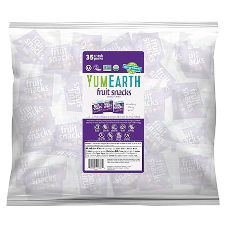 YumEarth Organic Fruit Snacks (Pack of 35)