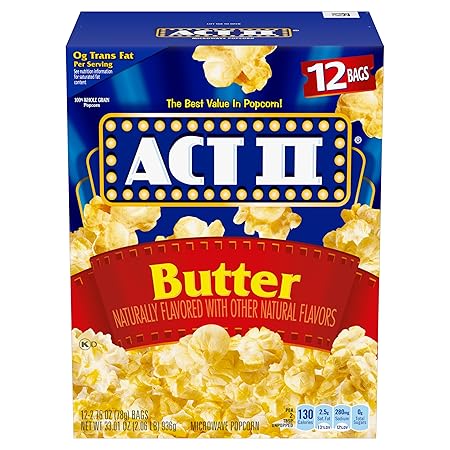 ACT II Butter Popcorn, 2.75 Ounce (12 Count)