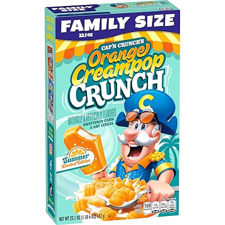 Cap’n Crunch Orange Cream Pop - 22.1 OZ