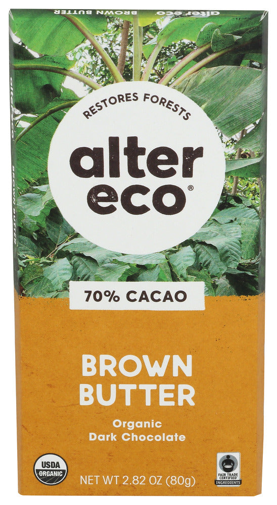 ALTER ECO CHOC BAR DRK BRWN BT ORG - 2.82 OZ