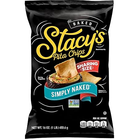 Stacy's Pita Chips, Simply Naked, 16 oz Bag