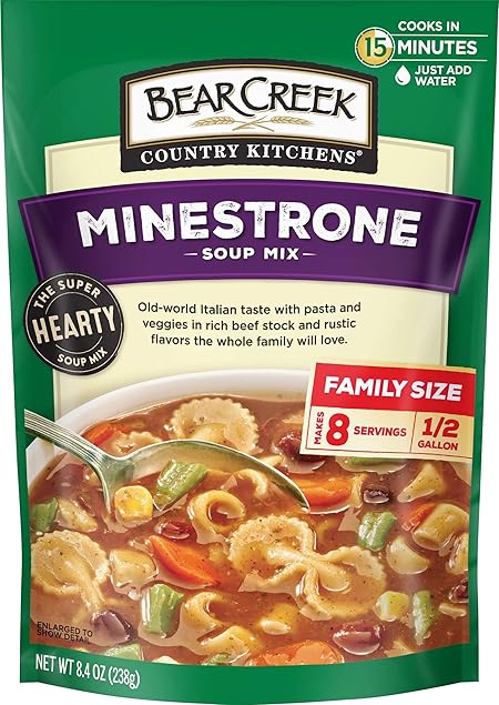 Bear Creek Soup Mix, Minestrone, 8.4 Ounce