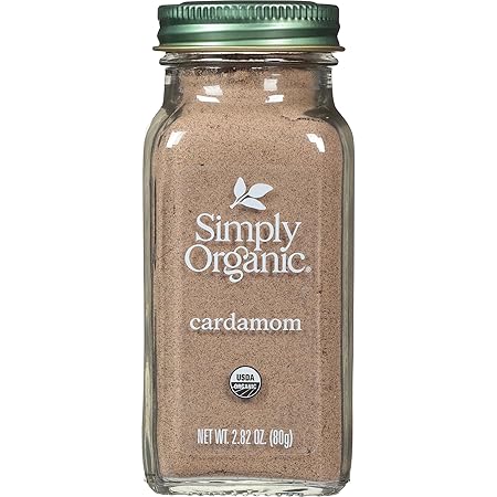 Simply Organic Cardamom, 2.82 Ounce, Certified Organic & Kosher, Aromatic, Subtly Spicy-Sweet, No ETO, Non Irradiated